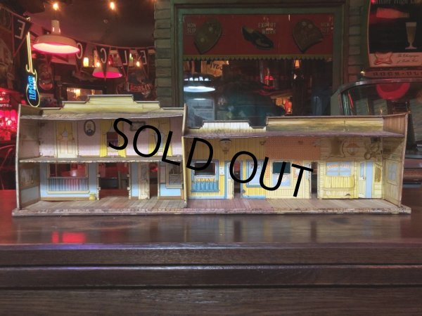 画像10: 1950's Marx Dodge City Western Town Play House (S646) (10)