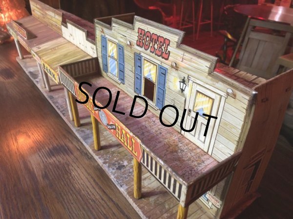 画像3: 1950's Marx Dodge City Western Town Play House (S646) (3)