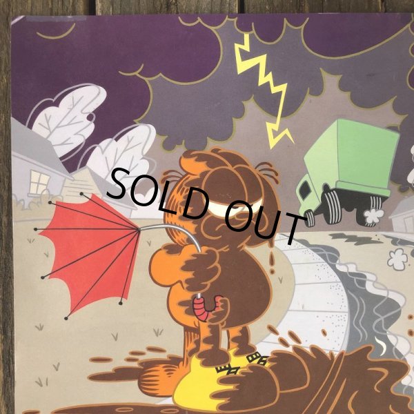 画像4: Vintage Garfield Poster Jumbo Card (S659) (4)