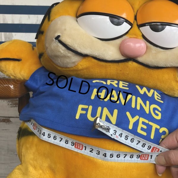 画像9: Vintage Dakin Garfield BIG SIZE Doll (S657) (9)