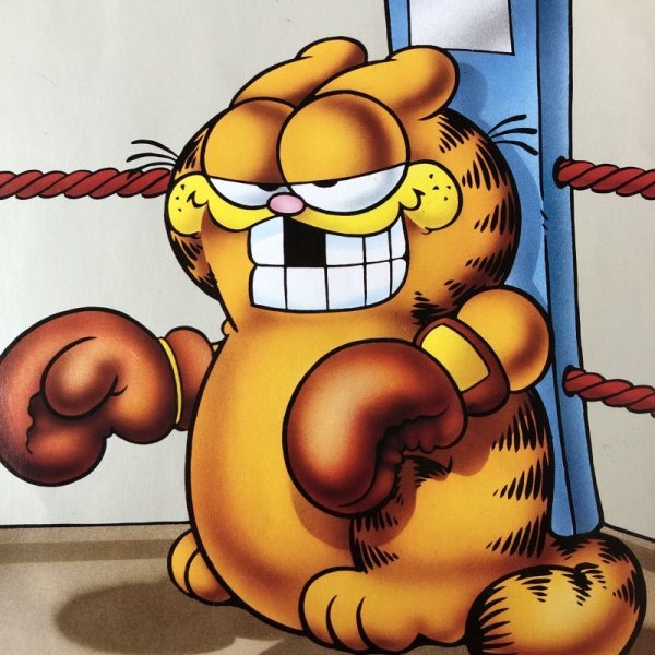 画像3: Vintage Garfield Poster Jumbo Card (S660) (3)
