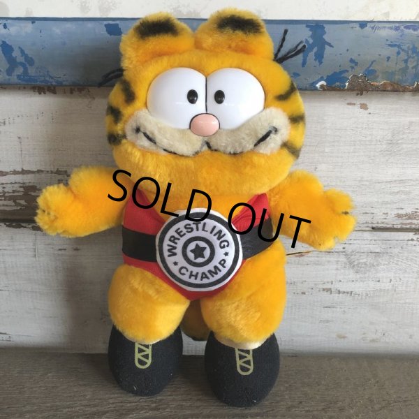 画像1: Vintage Dakin Garfield Plush Doll (S648) (1)