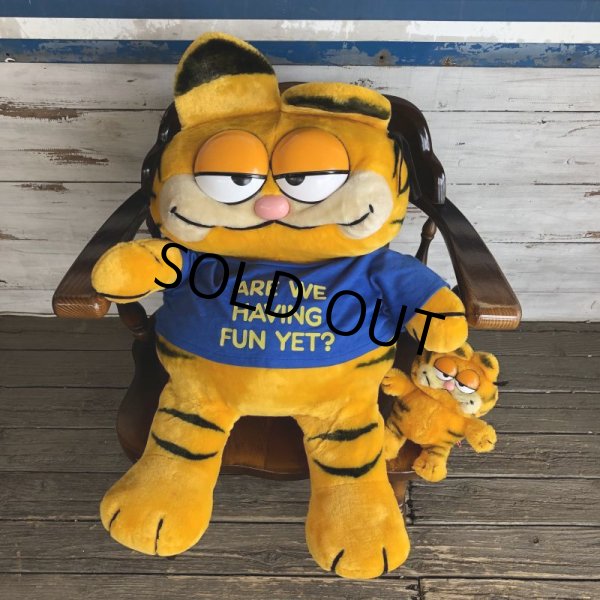 画像10: Vintage Dakin Garfield BIG SIZE Doll (S657) (10)