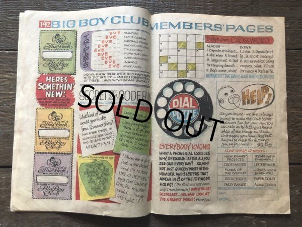 画像3: 1960s Vintage Big Boy Comic No142 (S662)  (3)