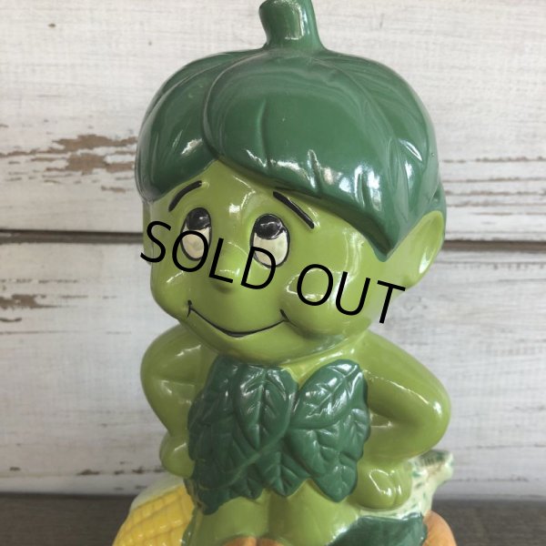 画像5: 80s Vintage Little Green Sprout Musical Bank (S678) (5)