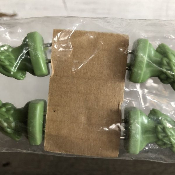 画像4: 80s Vintage Little Green Sprout Decoration Stick (S682) (4)
