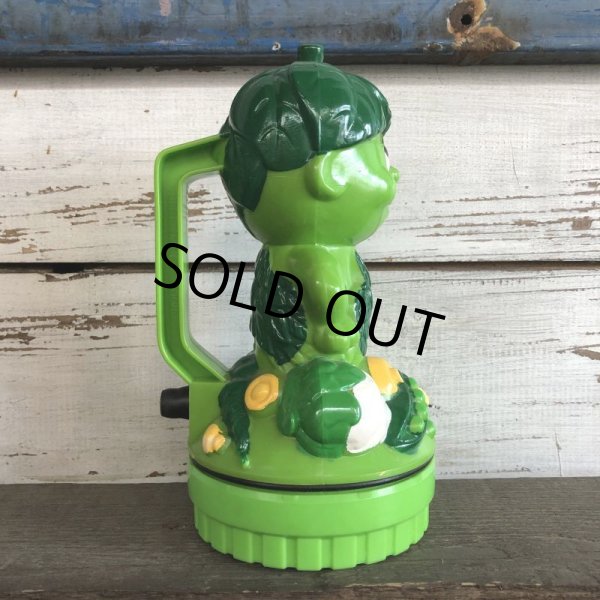 画像4: 80s Vintage Little Green Sprout Flashlight (S679) (4)