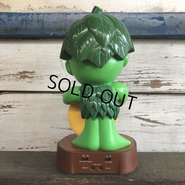 画像3: 80s Vintage Little Green Sprout Talking Alarm Clock (S680) (3)