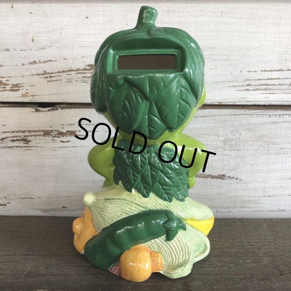 画像3: 80s Vintage Little Green Sprout Musical Bank (S677) (3)