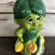 画像5: 80s Vintage Little Green Sprout Musical Bank (S677) (5)