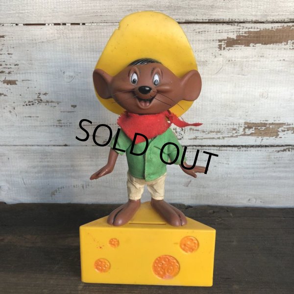 画像1: Vintage WB Speedy Gonzales Bank Figure R.Dakin (S690) (1)