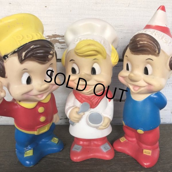 画像5: 【SALE!】70s Vintage Pop Sanp Crackle vinyl doll Set (S707) (5)