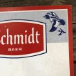 画像4: Vintage Cardboard Sign Schmidt Beer (S733) (4)