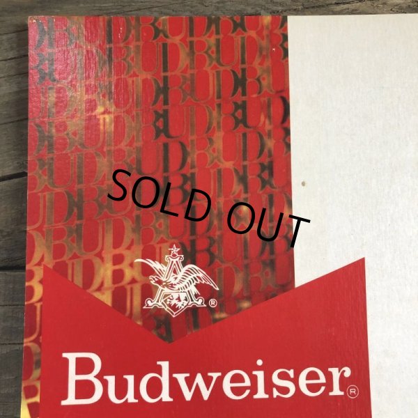 画像3: Vintage Cardboard Sign Budweiser Beer (S725) (3)