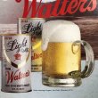 画像2: Vintage Cardboard Sign Walter's Beer for the good times... (S715) (2)