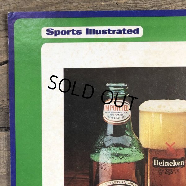 画像2: Vintage Cardboard Sign Heineken Beer (S728) (2)