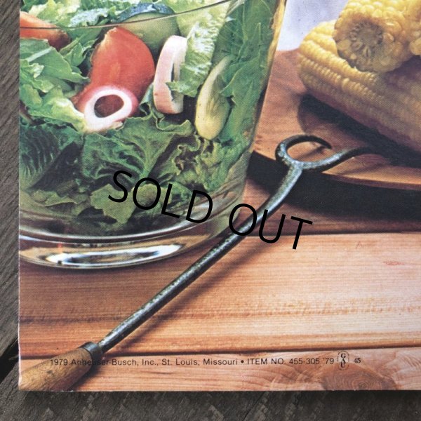 画像2: Vintage Cardboard Sign Natural Light Beer be a Natural chef (S714) (2)