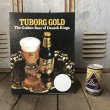 画像1: Vintage Cardboard Sign TUBORG GOLD Beer (S726) (1)