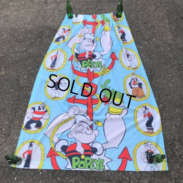 画像4: 80s Vintage Popeye Curtain Set (S736)  (4)