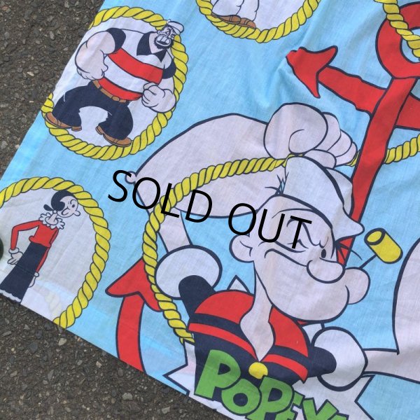 画像7: 80s Vintage Popeye Curtain Set (S736)  (7)
