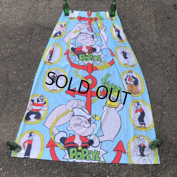 画像3: 80s Vintage Popeye Curtain Set (S736)  (3)