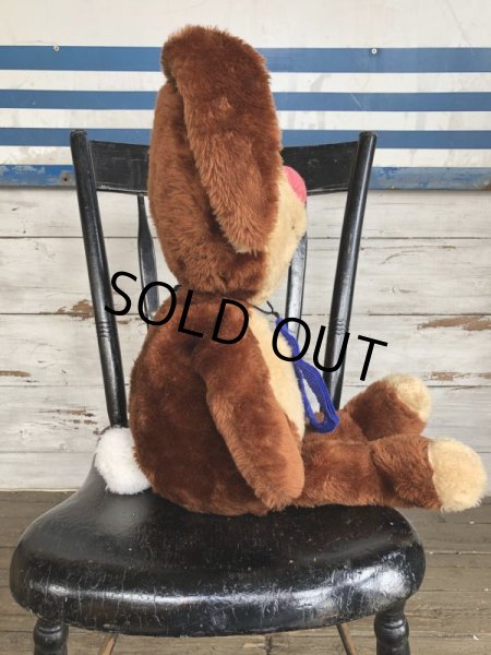 画像5: 80s Vintage RUSS Nestle Quik Plush Bunny Advertising Doll (S736)  (5)