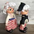 画像2: Vintage 1974 Raggedy Ann & Andy Coin Bank Doll SET (S737)  (2)