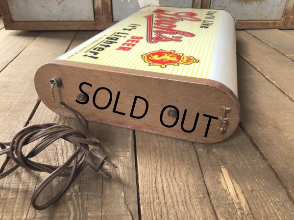 画像7: Vintage Stroh's Beer Double Sided Lighted Sign (S739) (7)