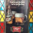 画像8: Vintage Miller Beer Lighted Stained Glass Sign (S738) (8)