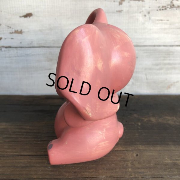 画像4: Vintage Psychedelic Pink Elephant Ceramic Bank (S743) (4)