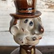 画像8: Vintage Drunken Man Whiskey Decanter Bottle (S749) (8)