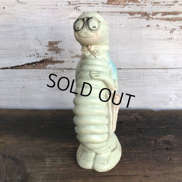 画像5: Vintage Rubber Squeak Bookworm (S745) (5)