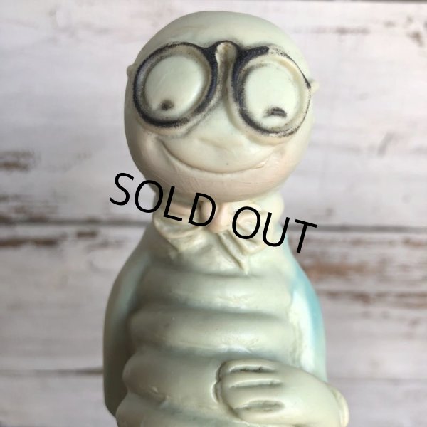 画像10: Vintage Rubber Squeak Bookworm (S745) (10)