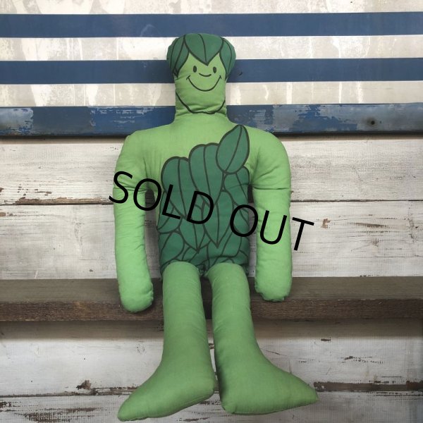 画像1: Vintage Green Giant Pillow Doll (S756) (1)