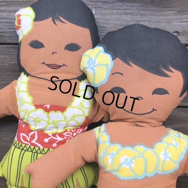 画像4: Vintage C&H Sugar Hawaiian Huggable Pillow Doll Set (S753) (4)
