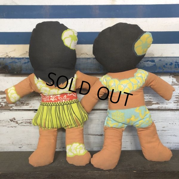 画像2: Vintage C&H Sugar Hawaiian Huggable Pillow Doll Set (S753) (2)