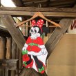 画像1: Vintage Disney Minnie Mouse Fabric Pillow Cushion Panel (S758) (1)