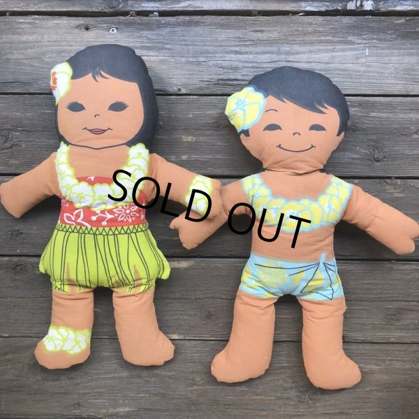 画像3: Vintage C&H Sugar Hawaiian Huggable Pillow Doll Set (S753) (3)