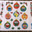 画像5: Vintage sesame Street Ornament Fabric Pillow Cushion Panel (S761) (5)