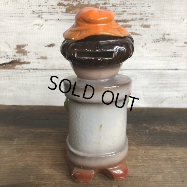 画像3: Vintage Hobo Ceramic Bank (S774) (3)