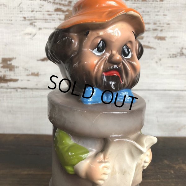 画像7: Vintage Hobo Ceramic Bank (S774) (7)