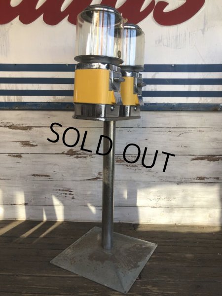 画像6: Vintage Bubble Gum Glass Globe Vending Machine Stand (S778) (6)