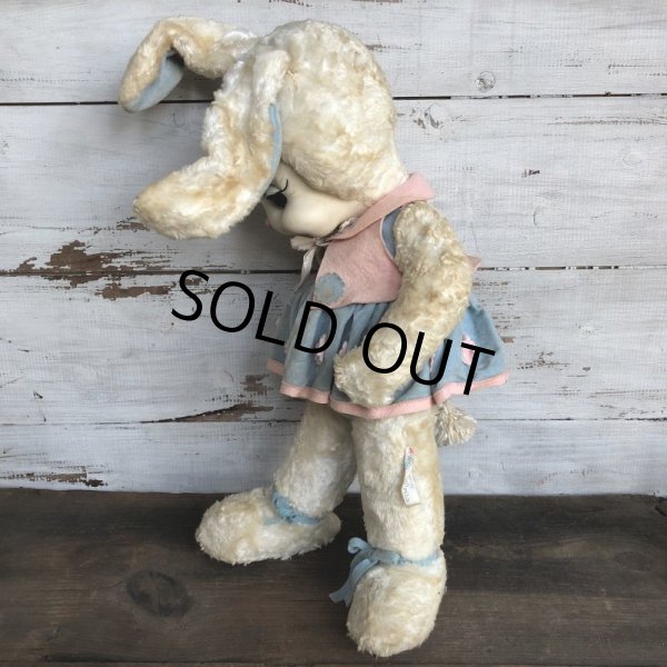 画像4: Vintage Rushton Rubber Face Doll Bunny (S797) (4)