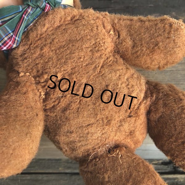 画像9: Vintage Rubber Face Doll Crying Bear (S782) (9)