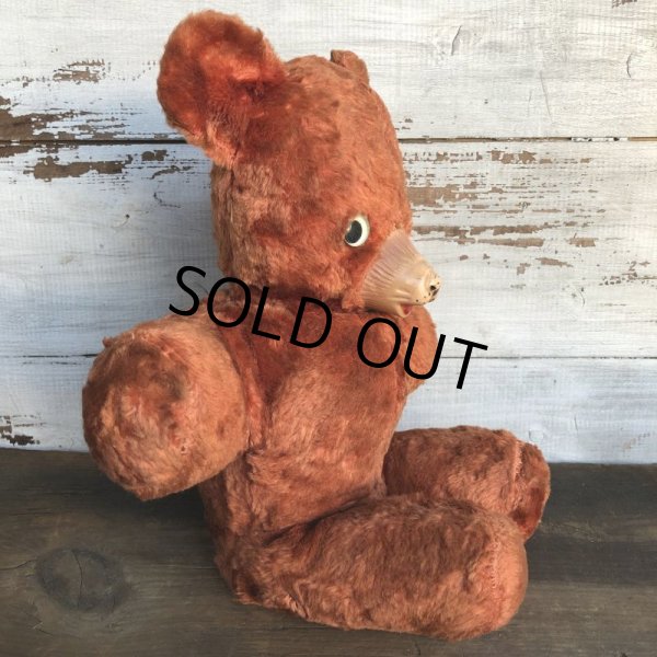 画像3: Vintage Rubber Nose Doll Blown Bear (S779) (3)