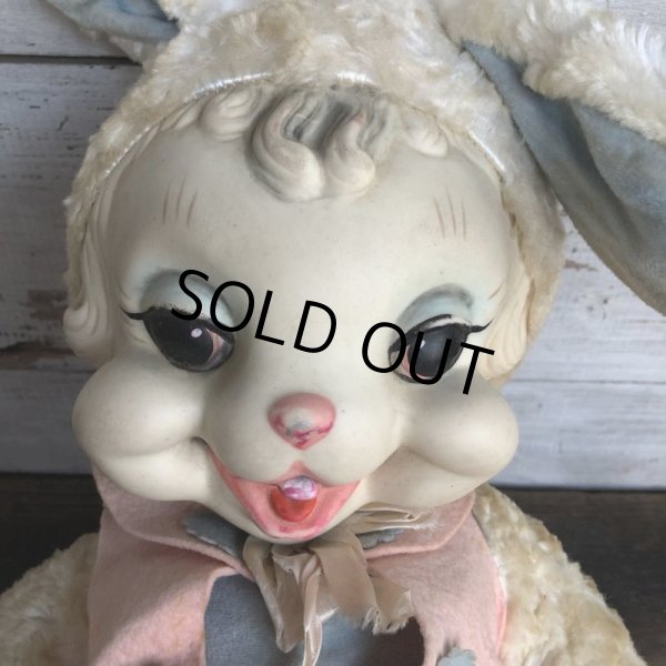 画像8: Vintage Rushton Rubber Face Doll Bunny (S797) (8)