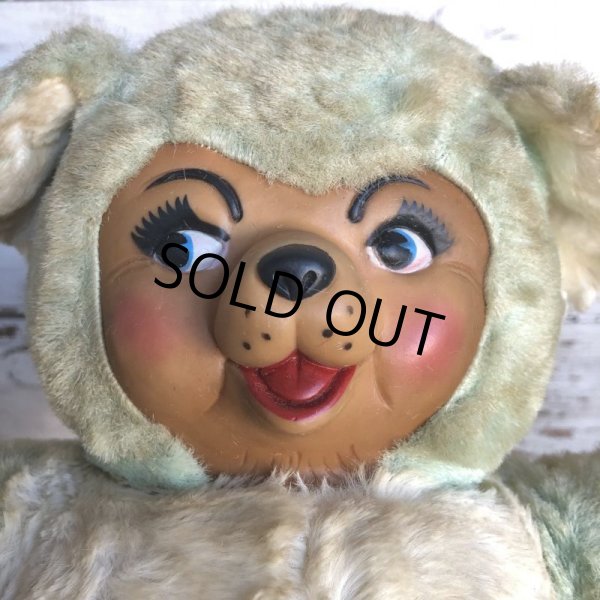 画像8: Vintage Rubber Face Doll Bear (S780) (8)