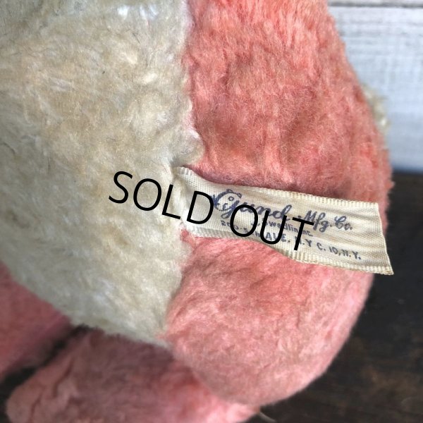 画像9: Vintage Gund Rubber Face Doll Pink Bunny (S793) (9)