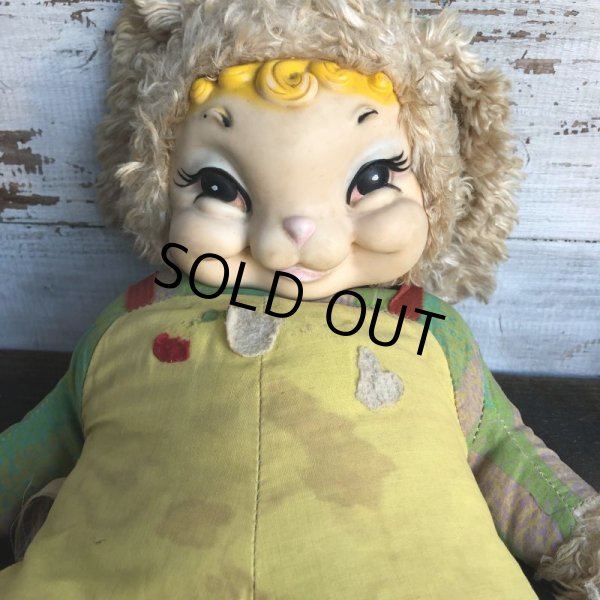 画像5: Vintage Rushton Rubber Face Doll Bunny (S795) (5)
