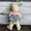 画像3: Vintage Rushton Rubber Face Doll Bunny (S797) (3)